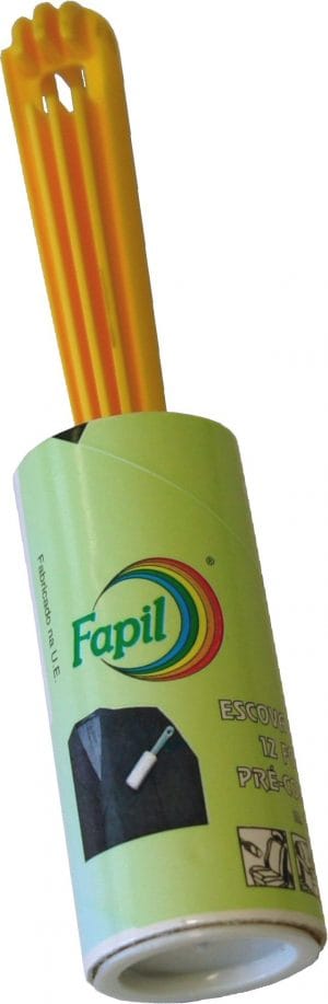 ESCOVA ADESIVA C/ 12 FOLHAS 1.60M