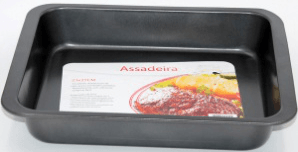 ASSADEIRA ANTI-ADE. 33 x 27 x 6 CM