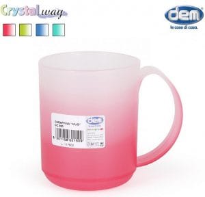 CANECA PLASTICO C/ ASA 380CC