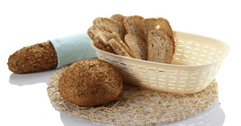 C. CESTO DE PÃO PEQUENO C/ 3 CORES 2 LT