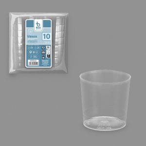 COPOS CONJ. 10  PLASTICO CAIPIRINHA 330 CC