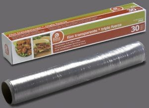 ROLO DE FILME TRANSPARENTE 30 MT