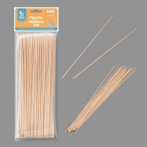 PAU DE ESPETADA C/ 100 DE 30 CM