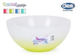 CRISTAL SALADEIRA PLÁSTICA 24CM