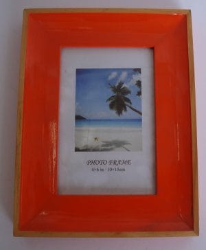 Porta fotos 10 + 15 cm Verde -  Azul - Laranja