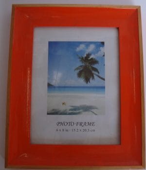 Porta fotos 15.2 + 20.3 CM Verde - Azul - Laranja