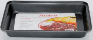 ASSADEIRA ANTI -ADER. 30 x 20 x 4.5CM