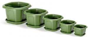 VASO OCTOGONAL 20.3 CM