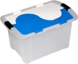 CAIXA YING YANG BRANCA 50L