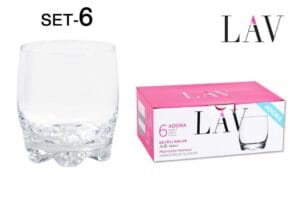 ADORA CONJ. 6 COPOS 290 CC