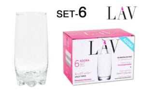 ADORA CONJ. 6 COPOS 390 CC