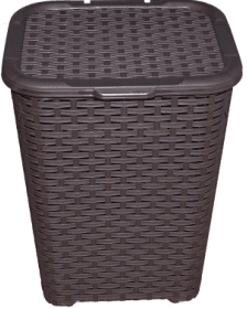 CESTO DE ROUPA SUJA 45 LT CASTANHO