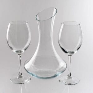 DECANTER 1.8 L C/ 2 COPOS ENOTECA