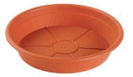 PRATO P/ VASO COR TERRA D-18 x AL - 3.5