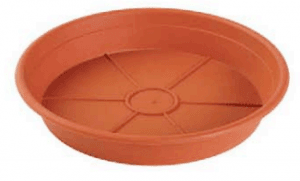 PRATO P/ VASO COR TERRA D - 21.5 x AL - 3.5