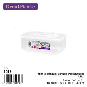 4.5 L CAIXA PLASTICO