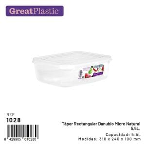 5.5 L CAIXA PLASTICO