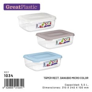 5.5 L CAIXA PLASTICO