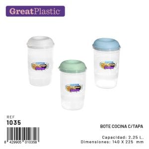 FRASCO C/ TAMPA  2.4 L