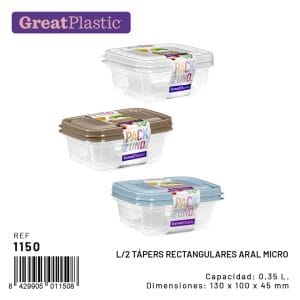 0.35 L CAIXA CONJ 2 PLASTICO