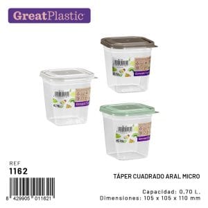 0.70 L CAIXA PLASTICO