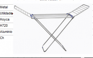 ESTENDAL ALUMINIO 18 MTS