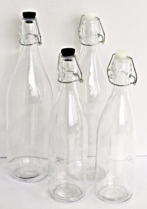 GARRAFA DE VIDRO 1 LT