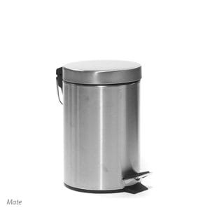 I. BALDE LIXO INOX 5 LT