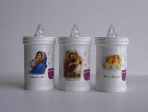 CANDEEIRO PILHAS LED MOTIVO SORTIDO