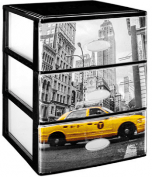 TAXI PRATELEIRA EMPILHAVEL CONJ.3