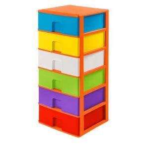 CORES PRATELEIRA EMPELHAVEL CONJ. 6