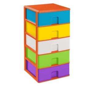 CORES PRATELEIRA EMPELHAVEL CONJ. 5