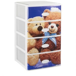 URSO PRATELEIRA EMPILHAVEL CONJ. 4