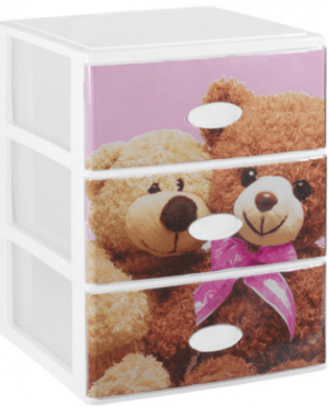 URSO PRATELEIRA EMPILHAVEL CONJ. 3