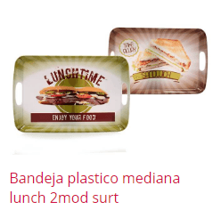 BANDEIJA PLASTICO 42 x 28 CM