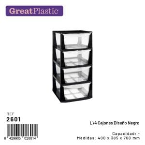 PRETA PRATELEIRA EMPILHAVEL CONJ.