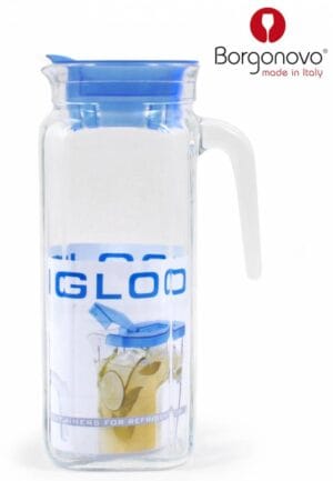 CANECA DE VIDRO C/ TAMPA 1200 CC