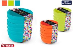 CONJ. 6 MALGAS DE COR PRIVILEGE