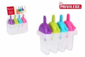 G. CONJ. 4 MOLDE DE GELADOS PRIVILEGE