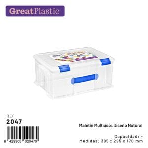 CAIXA MULTIUSOS C/ TAMPA