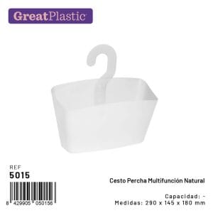 CESTO MULTIFUNÇÕES TRANSPARENTE