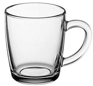 CANECA DE VIDRO C/ ASA