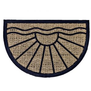 TAPETE DE ENTRADA MEIA LUA 60 x 40 CM