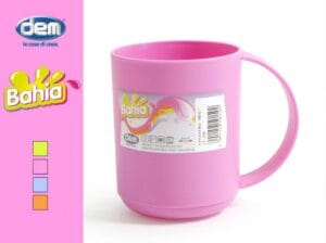 CANECA DE PLASTICO C/ ASA 380 CC
