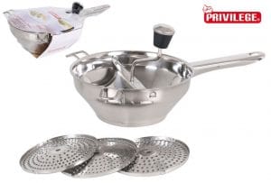 PASSEVITE INOX 20 CM  C/ 3 DISCOS