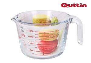 Q. JARRO VIDRO C/ ASA 15.8 x 11 CM - 1 L