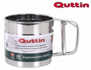 B. PENEIRA INOX QUITTIN 9.5 x 10.5 CM