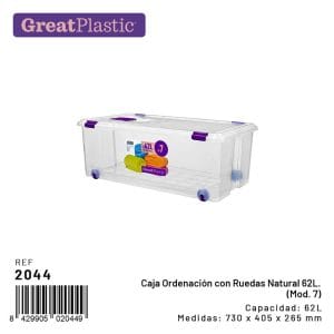 CAIXA MULTIUSOS B. C/ TAMPA 73 x 40.5 x 26.5 CM