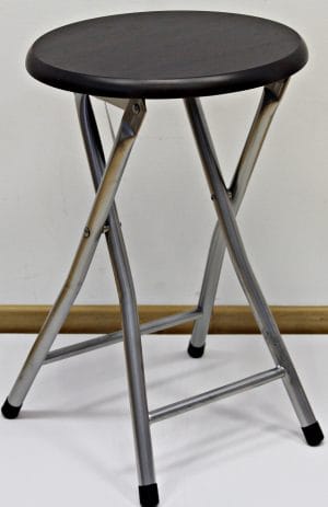 BANCO ARTICULADO C/ BASE DE MADEIRA 30 x 30 x 45 CM