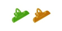 Pinça em molas p/ fechar sacos 2 pçs